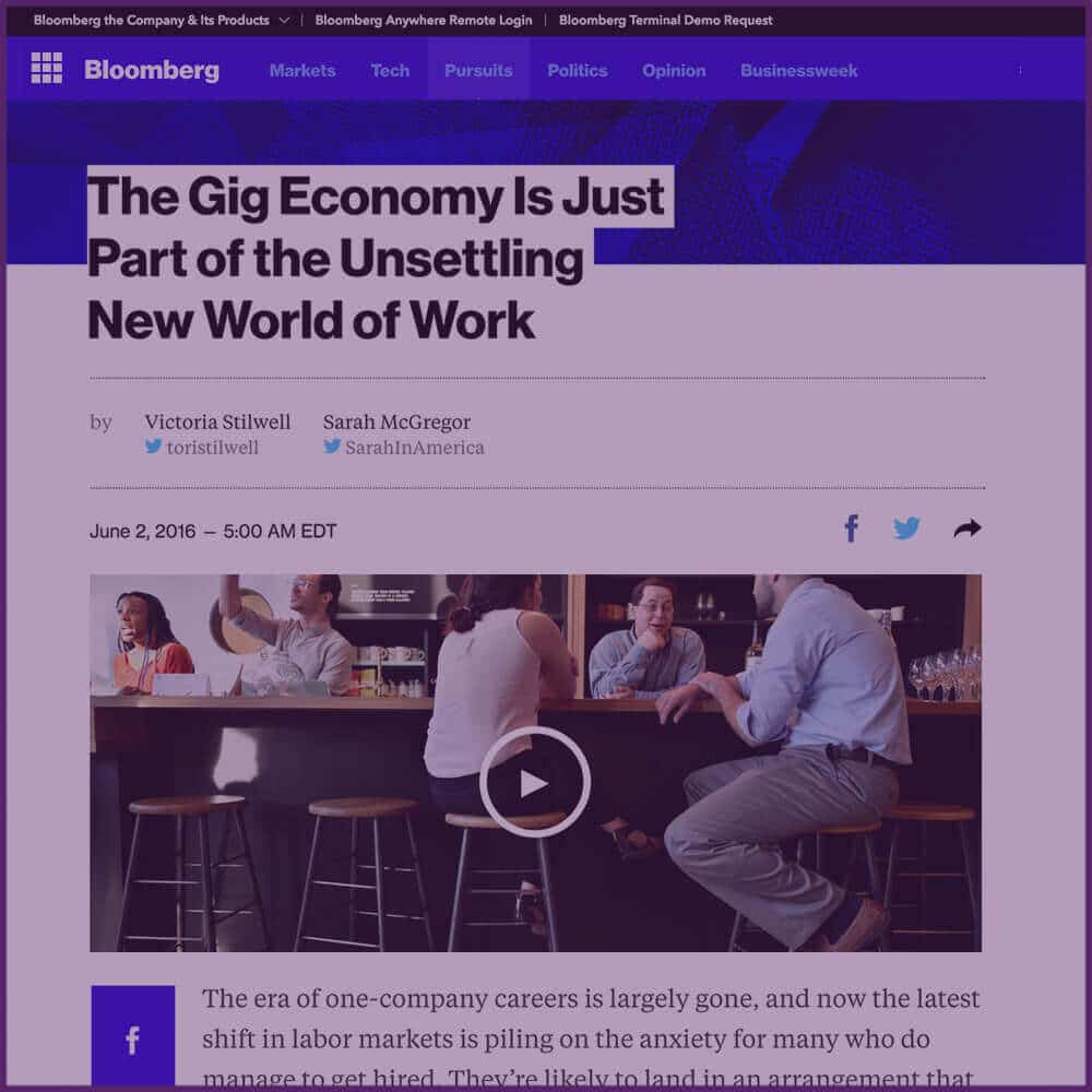 Bloomberg News Interview Mention June 02 2016