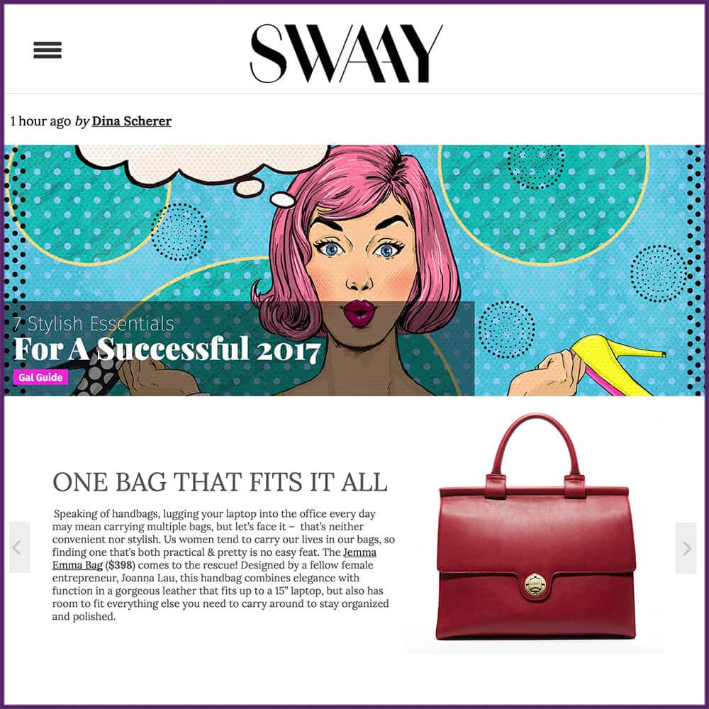 Swaay Media Gal Guide 7 Stylish Essentials For A Successful 2017 December 2016