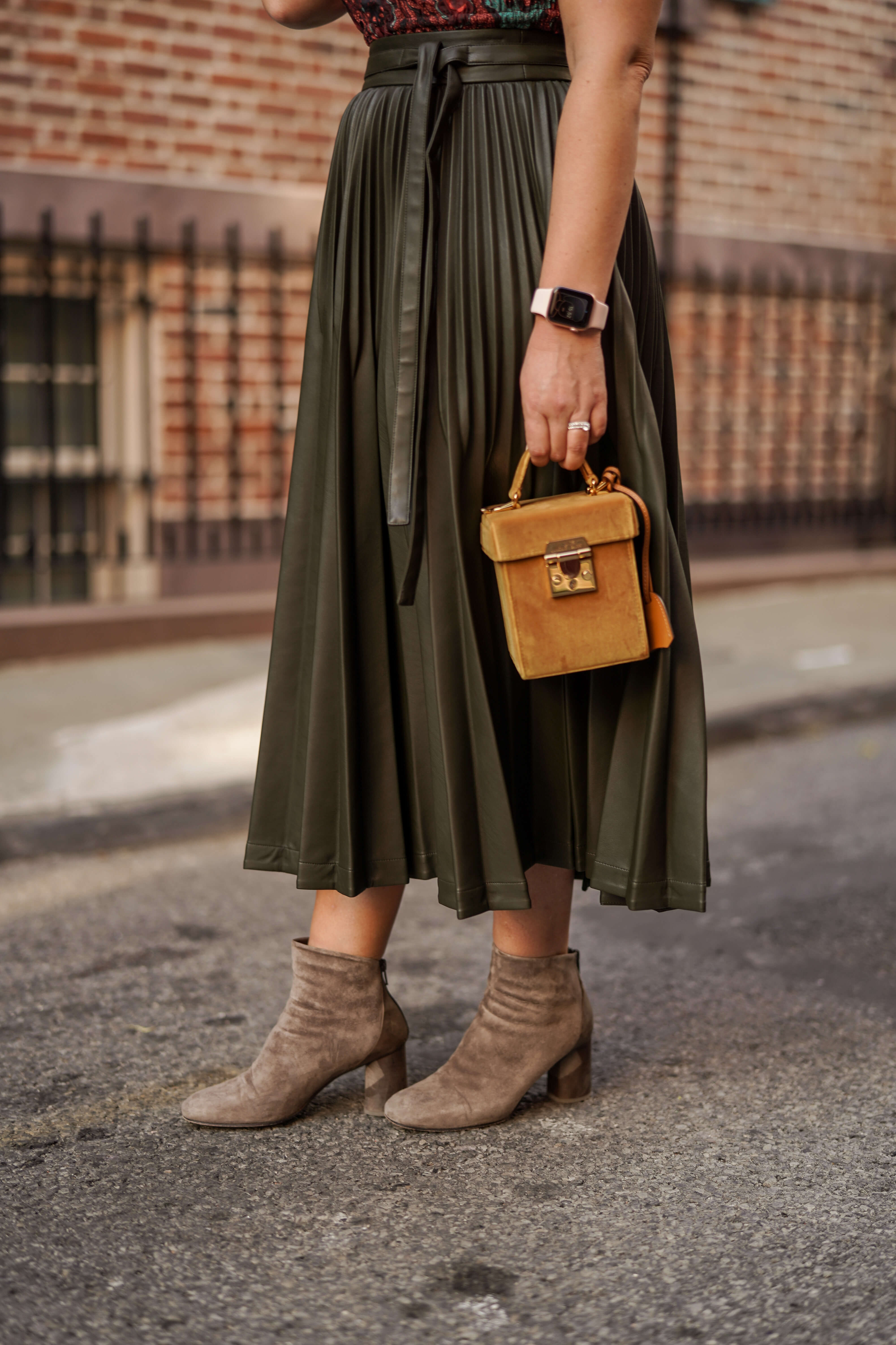 Phillip Lim Skirt Ulla Johnson Top Mark Cross Bag Coclico Booties Outfit by Modnitsa Styling