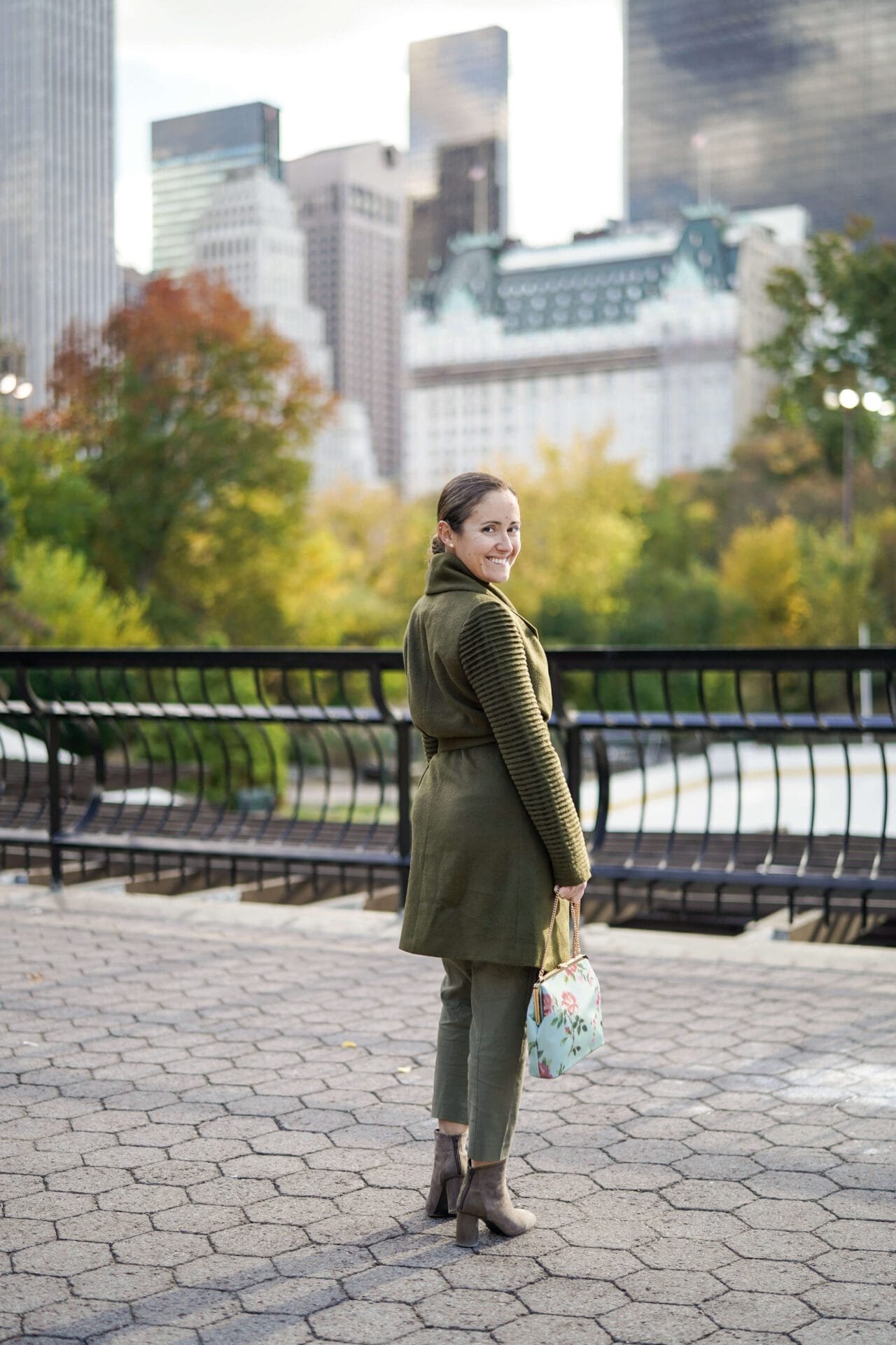 Sentaler Coat Avec Thy Blouse ALC Pants Coclico Shoes Mark Cross Bag Outfit by Modnitsa Styling