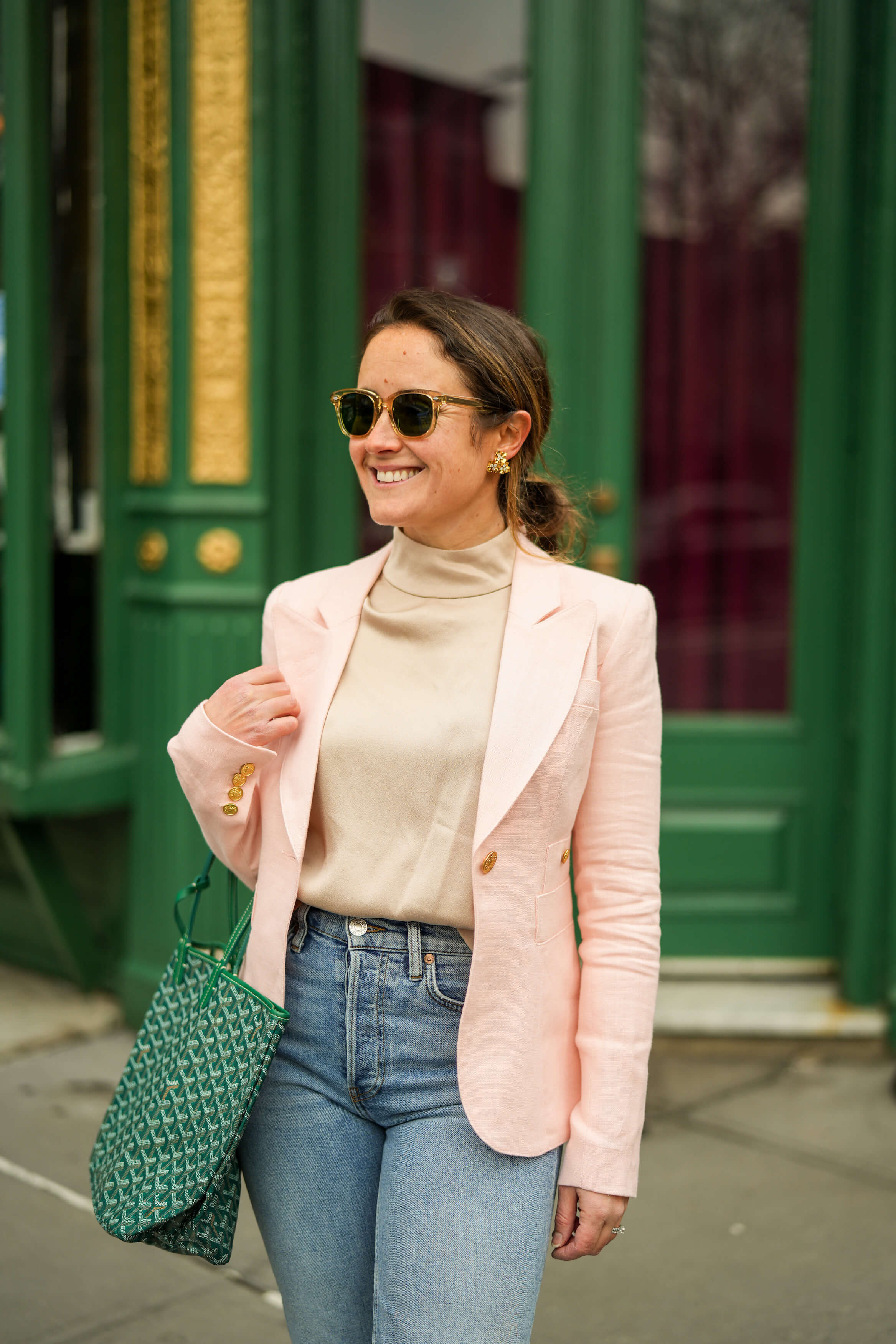 Elegant Casual Friday Workwear Outfit for Spring - Modnitsa Styling